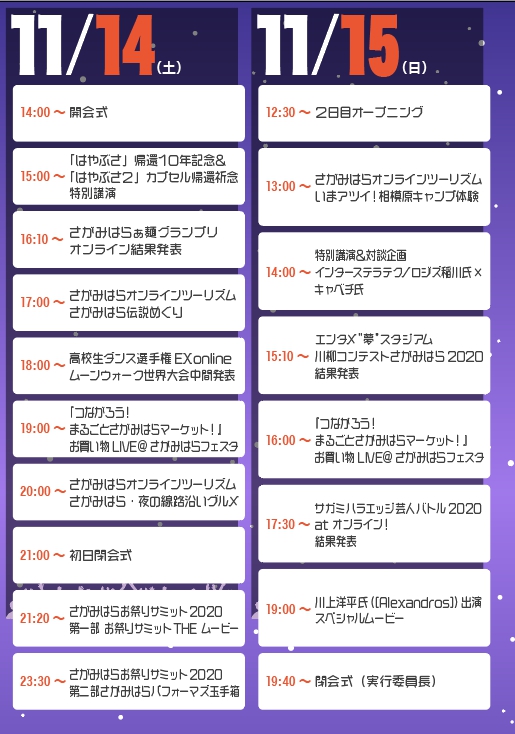 相模原がオンラインで開催 つながろう さがみはらフェスタ２０２０ オンライン 相模原商工会議所のプレスリリース 共同通信prワイヤー