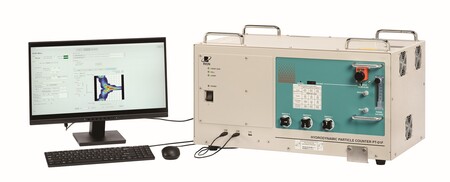 世界初の「流体力学式液中粒子計数器