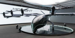 空飛ぶクルマ“Midnight” 実機サイズ・モデル機体展示について