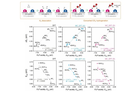 FLP-MOF触媒の作用機構解明により設計を高速化