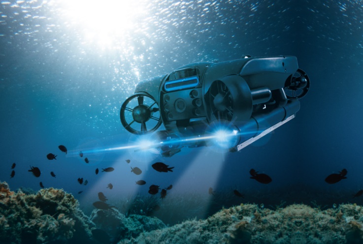 長崎大学と次世代型「水中ロボット（ROV）」の共同開発に関する契約を