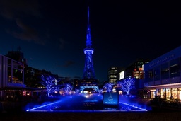 約320万人が訪れた大人気イルミネーションイベント『青の洞窟』が名古屋で本日から開催
