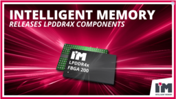 産業用メモリメーカーのインテリジェントメモリ、LPDDR4xを発表