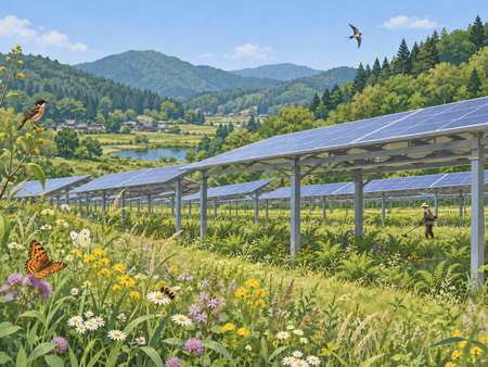 適切な管理を行うことで、太陽光発電所に