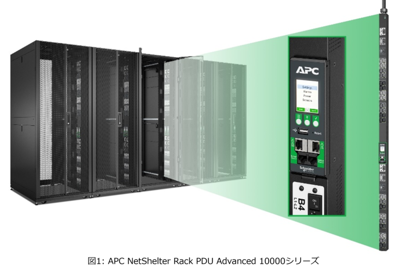 インテリジェントラックPDUの最上位モデル「APC NetShelter Rack PDU