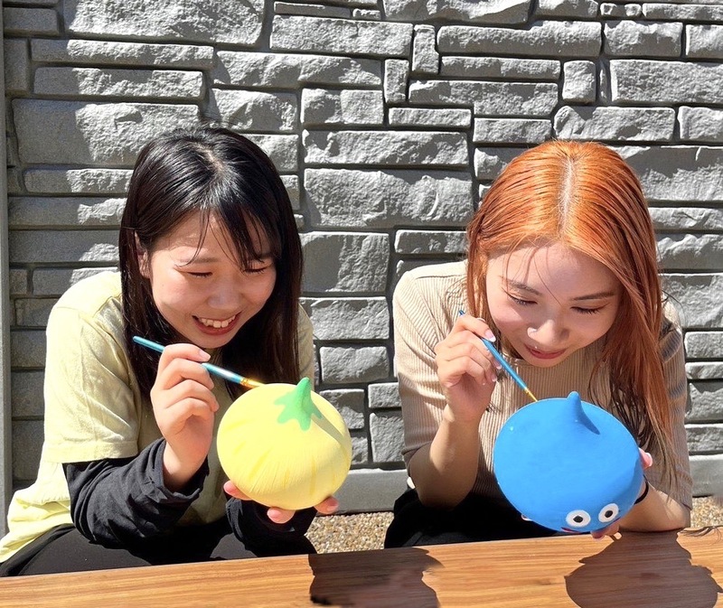 【専用出品】・ヘルズクロウ ・スライム(ダークスライムver.) カラーペイント ドラゴンクエスト アイランド「スライム色塗り体験」仲良し同士で