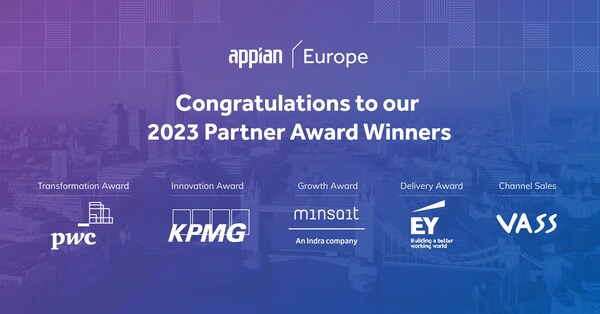 2023 Appian International Partner Award Winners Demonstrate Process ...