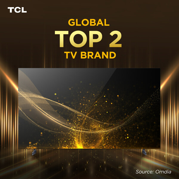 TCLは2年連続で世界トップ2のテレビブランド | TCL Electronicsの