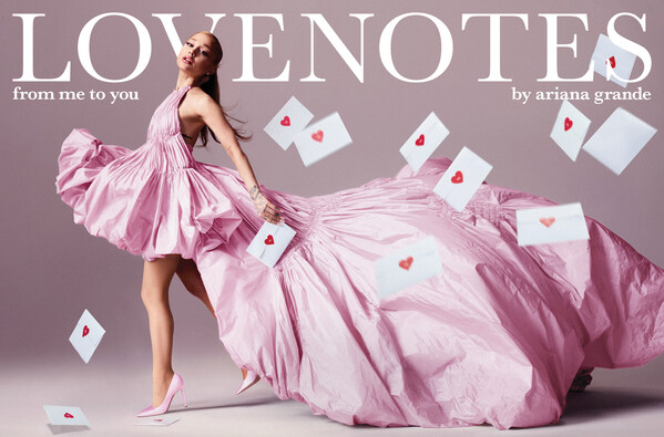 LOVENOTES アリアナグランデ香水 世界的なスーパースター・アーティスト、ARIANA GRANDEがLUXE