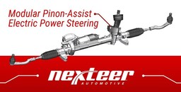 NEXTEER、新モジュラー式ピニオンアシスト電動パワーステアリング（EPS）システムでコスト効率の高いモジュラー式ステアリングを拡大。現在、すべてのEPSアーキテクチャにモジュラーバージョンを提供