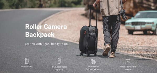 PGYTECH Unveils the Latest Roller Camera Backpack in Japan 