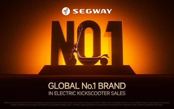 セグウェイ、eKickScooter販売で世界No.1ブランドに正式認定 | Segway