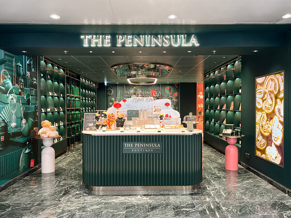 THE PENINSULA BOUTIQUE、香港国際空港で新しく生まれ変わった売り場を