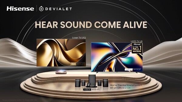 HisenseとDevialetがホーム・エンターテイメントの概念を塗り替える