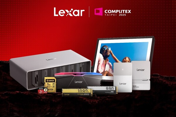 COMPUTEX 2025」でストレージとAIが融合：Lexarが革新的な製品