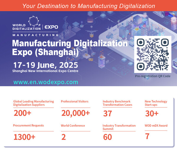 6月17日〜19日に上海で開催されるManufacturing Digitalization