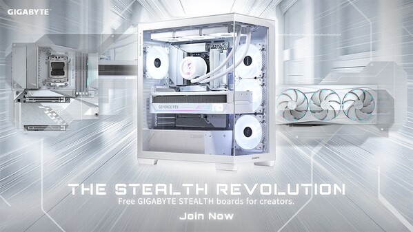 GIGABYTE、Stealth Revolutionキャンペーンを発表、クリーンで