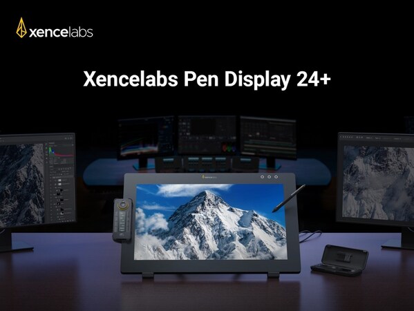 ぺんぺん Xencelabs、ペン ディスプレイ 24＋ を発表: 業界初の描画ディスプレイ