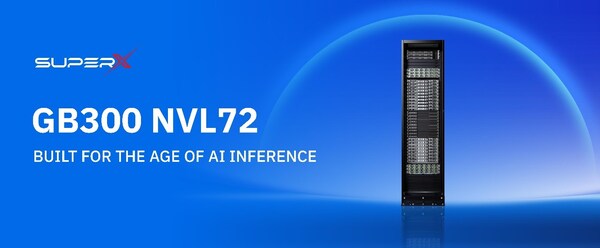 SuperX、NVIDIA GB300搭載のラックマウント型AIプラットフォームを発表
