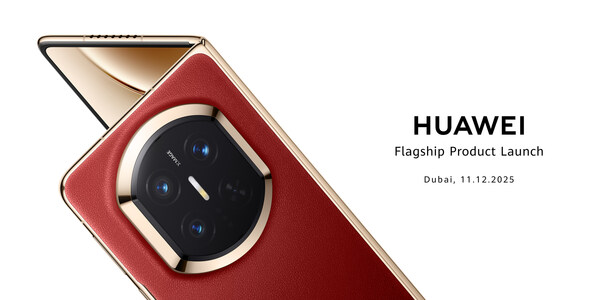 ドバイでのHuawei製品発表会の目玉となるフラッグシップ折りたたみ式