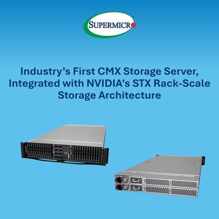 Supermicro、AI推論のパフォーマンスを向上させるNVIDIA