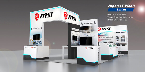 MSI、Japan IT Week 春 2026（Japan IT Week Spring 2026）でAIと