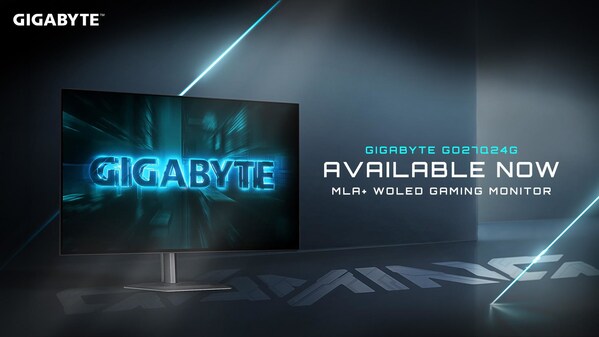 GIGABYTE、競技向け27インチQHD 240Hz対応WOLEDゲーミングモニターの