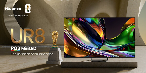 Hisense、自然でリアルな色彩のUR8を発表 - 次世代RGB MiniLED技術を