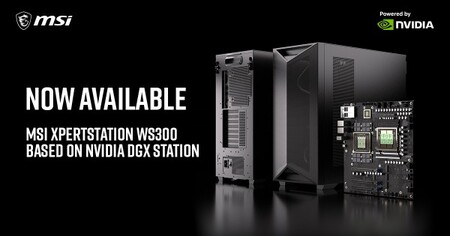 MSI XpertStation WS300 Based on NVIDIA DGX Station Now Available