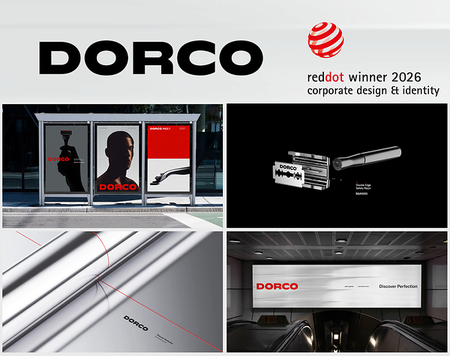 DORCO Wins 2026 Red Dot Award for Renewed Corporate Identity