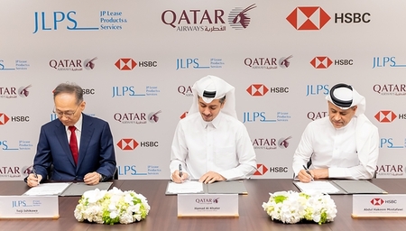 Qatar Airways Group Signs Inaugural Japanese Financing Agreement with Partners HSBC and JP Lease