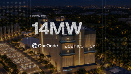 OneQode Signs 14 MW AI Capacity Agreement with AdaniConneX, with a Path to 114 MW