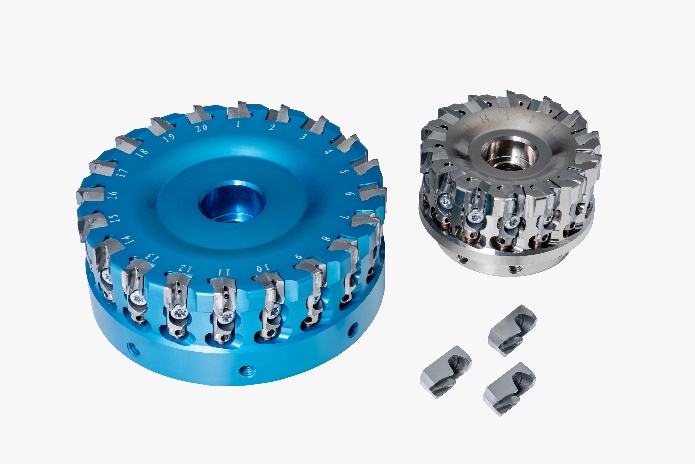 PCDインサートの超多刃仕様で高能率加工を実現 アルミ加工用 超多刃