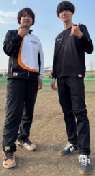 モルックのトッププレイヤー、河野靖信選手・落合剛選手