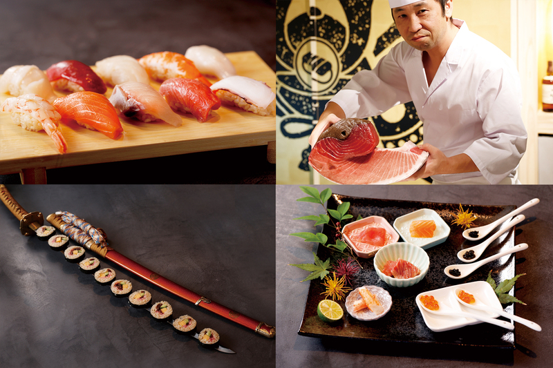 アクセサリー SUSHI JIN-ASAKUSA Debuts New Course: Sushi x Samurai x Entertainment
