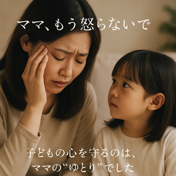 「ママ、もう怒らないで」——母親の心を癒すことで子どもの未来を守る