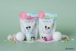 ミッキー＆ミニーのひな祭りデザインが楽しめる無添加(※)の入浴料『ひなぼーる』アカチャンホンポ限定販売