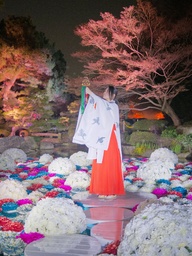 宙花 大濠公園日本庭園『宙-SORA-』に新コンテンツ「浮花 -Fuka-」誕生:共同