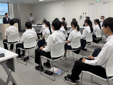 あわら市と下妻市の中学生が交流